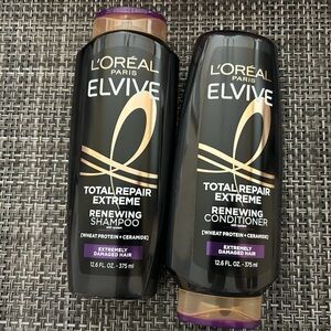 L'Oreal Elvive Total Repair Extreme Set - Black with Gold and Purple